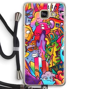 CaseCompany Dreams: Samsung Galaxy A5 (2016) Transparant Hoesje met koord
