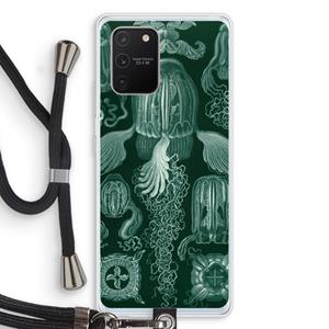 CaseCompany Haeckel Cubomedusae: Samsung Galaxy S10 Lite Transparant Hoesje met koord