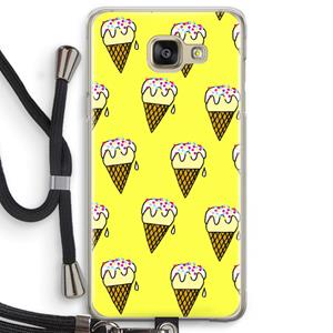 CaseCompany Isjes: Samsung Galaxy A5 (2016) Transparant Hoesje met koord