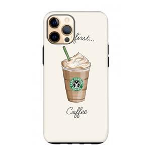CaseCompany But first coffee: iPhone 12 Pro Max Tough Case