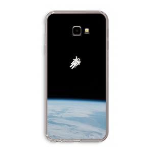 CaseCompany Alone in Space: Samsung Galaxy J4 Plus Transparant Hoesje