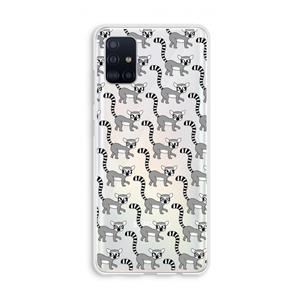 CaseCompany Makis: Galaxy A51 4G Transparant Hoesje
