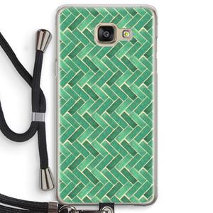 CaseCompany Moroccan tiles 2: Samsung Galaxy A5 (2016) Transparant Hoesje met koord