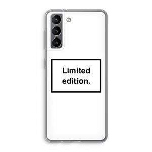 CaseCompany Limited edition: Samsung Galaxy S21 Transparant Hoesje