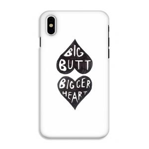 CaseCompany Big butt bigger heart: iPhone X Tough Case