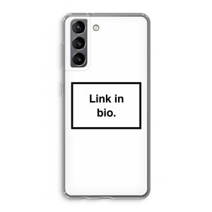 CaseCompany Link in bio: Samsung Galaxy S21 Transparant Hoesje