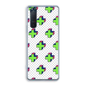 CaseCompany 8-bit N°10: Sony Xperia 5 II Transparant Hoesje