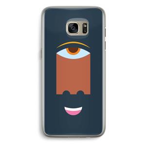 CaseCompany Mono M: Samsung Galaxy S7 Edge Transparant Hoesje