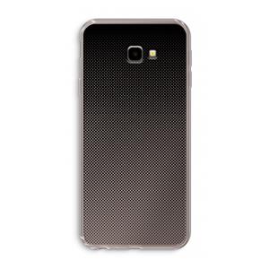 CaseCompany Musketon Halftone: Samsung Galaxy J4 Plus Transparant Hoesje