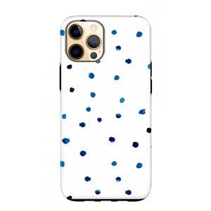 CaseCompany Blauwe stippen: iPhone 12 Pro Max Tough Case