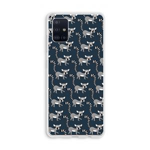 CaseCompany Makis: Galaxy A51 4G Transparant Hoesje