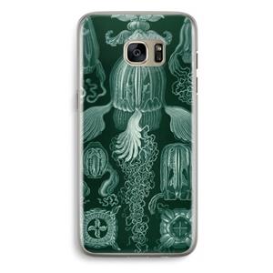 CaseCompany Haeckel Cubomedusae: Samsung Galaxy S7 Edge Transparant Hoesje