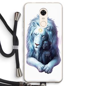 CaseCompany Child Of Light: Xiaomi Redmi 5 Transparant Hoesje met koord