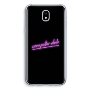 CaseCompany Vice Black: Samsung Galaxy J5 (2017) Transparant Hoesje