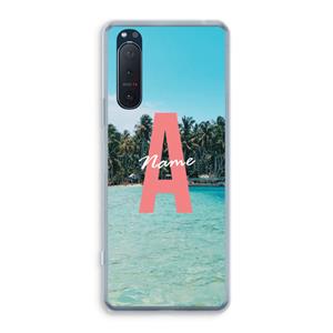 CaseCompany Pacific Dream: Sony Xperia 5 II Transparant Hoesje