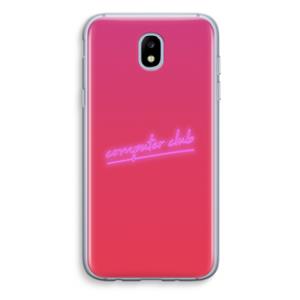 CaseCompany Vice Glow: Samsung Galaxy J5 (2017) Transparant Hoesje