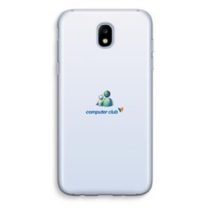 CaseCompany MSN: Samsung Galaxy J5 (2017) Transparant Hoesje
