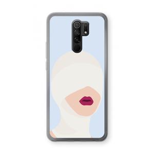 CaseCompany Incognito: Xiaomi Redmi 9 Transparant Hoesje