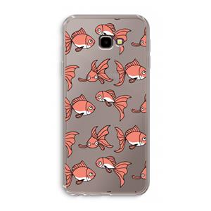 CaseCompany Blub: Samsung Galaxy J4 Plus Transparant Hoesje