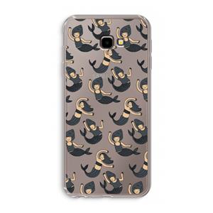 CaseCompany Zeemeermin: Samsung Galaxy J4 Plus Transparant Hoesje