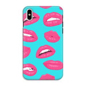CaseCompany Bite my lip: iPhone X Tough Case