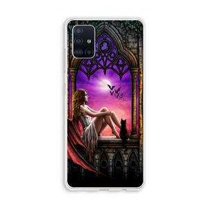 CaseCompany Kinderen van de nacht: Galaxy A51 4G Transparant Hoesje
