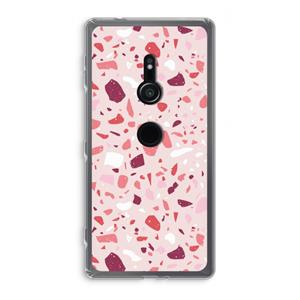 CaseCompany Terrazzo N°15: Sony Xperia XZ2 Transparant Hoesje