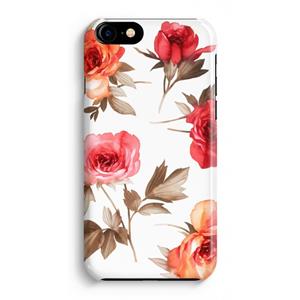 CaseCompany Roosjes: iPhone 8 Volledig Geprint Hoesje