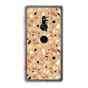 CaseCompany Terrazzo N°17: Sony Xperia XZ2 Transparant Hoesje