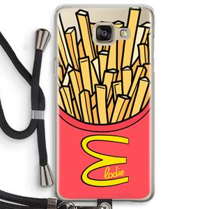 CaseCompany McElodie: Samsung Galaxy A5 (2016) Transparant Hoesje met koord
