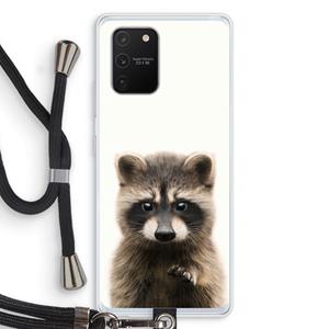 CaseCompany Rocco: Samsung Galaxy S10 Lite Transparant Hoesje met koord