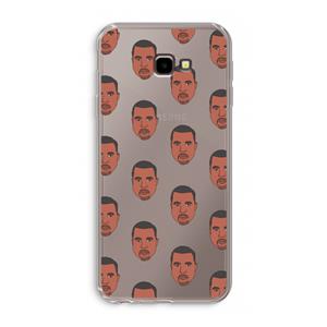 CaseCompany Kanye Call Me℃: Samsung Galaxy J4 Plus Transparant Hoesje