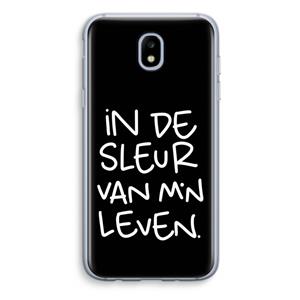 CaseCompany De Sleur: Samsung Galaxy J5 (2017) Transparant Hoesje