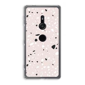 CaseCompany Terrazzo N°20: Sony Xperia XZ2 Transparant Hoesje