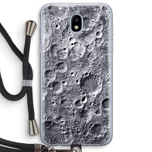 CaseCompany Maanlandschap: Samsung Galaxy J5 (2017) Transparant Hoesje met koord