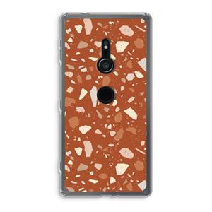 CaseCompany Terrazzo N°22: Sony Xperia XZ2 Transparant Hoesje