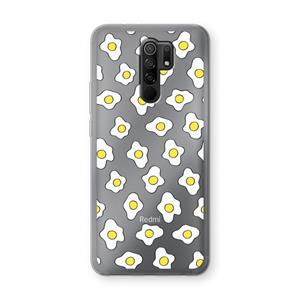 CaseCompany Spiegeleitjes: Xiaomi Redmi 9 Transparant Hoesje