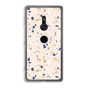 CaseCompany Terrazzo N°23: Sony Xperia XZ2 Transparant Hoesje