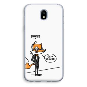 CaseCompany GSM secure: Samsung Galaxy J5 (2017) Transparant Hoesje