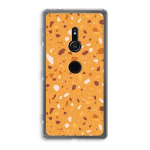 CaseCompany Terrazzo N°24: Sony Xperia XZ2 Transparant Hoesje