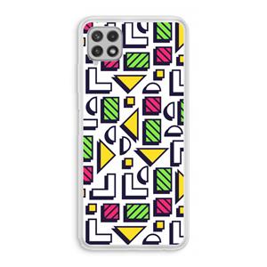 CaseCompany 8-bit N°4: Samsung Galaxy A22 4G Transparant Hoesje