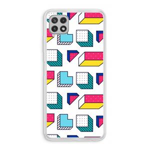 CaseCompany 8-bit N°7: Samsung Galaxy A22 4G Transparant Hoesje