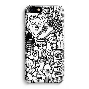 CaseCompany Vexx Mixtape #2: iPhone 8 Volledig Geprint Hoesje
