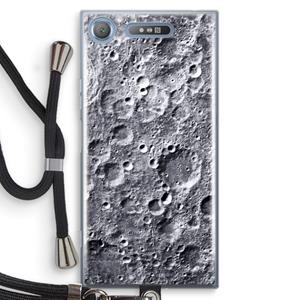 CaseCompany Maanlandschap: Sony Xperia XZ1 Transparant Hoesje met koord