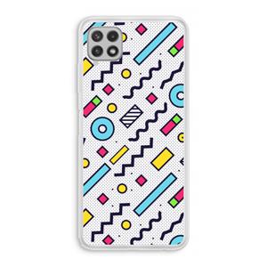 CaseCompany 8-bit N°8: Samsung Galaxy A22 4G Transparant Hoesje