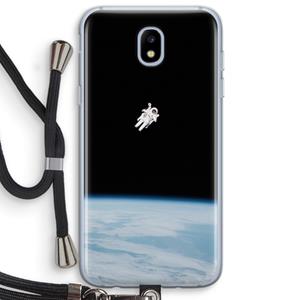 CaseCompany Alone in Space: Samsung Galaxy J5 (2017) Transparant Hoesje met koord