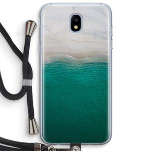 CaseCompany Stranded: Samsung Galaxy J5 (2017) Transparant Hoesje met koord