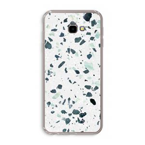 CaseCompany Terrazzo N°2: Samsung Galaxy J4 Plus Transparant Hoesje