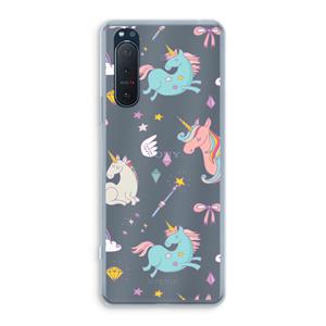 CaseCompany Fantasiewereld: Sony Xperia 5 II Transparant Hoesje