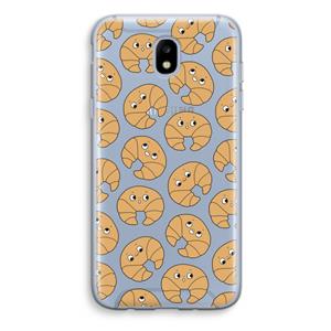 CaseCompany Croissant: Samsung Galaxy J5 (2017) Transparant Hoesje